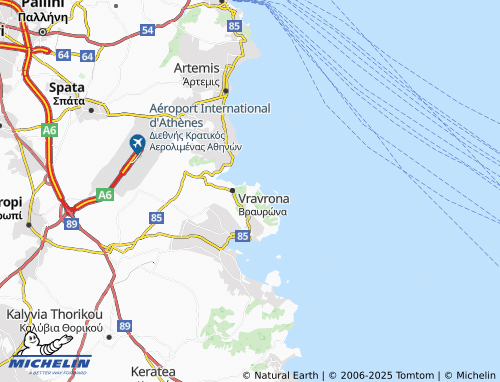 MICHELIN Chamolia map - ViaMichelin