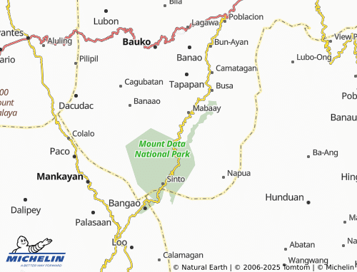 MICHELIN Sadsadan map - ViaMichelin
