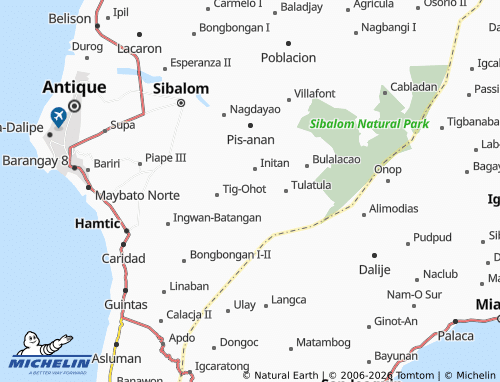 MICHELIN Igcococ map - ViaMichelin