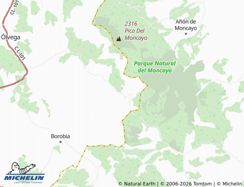 Mappa MICHELIN Beratón - ViaMichelin