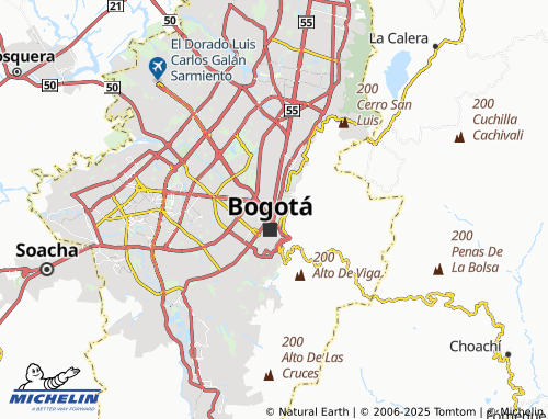 MICHELIN Samper map - ViaMichelin