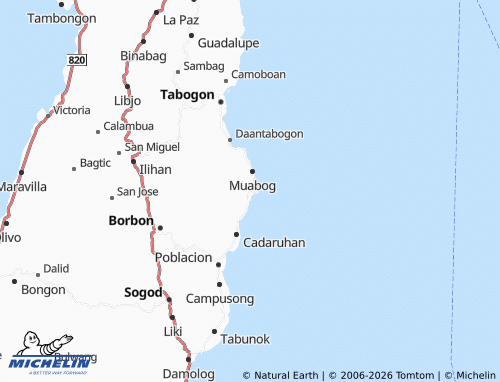 MICHELIN Tagnucan map - ViaMichelin