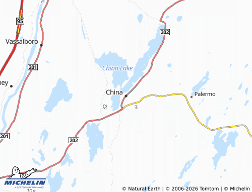 Carte MICHELIN China - ViaMichelin
