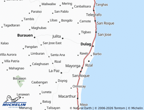 MICHELIN Cabacungan map - ViaMichelin