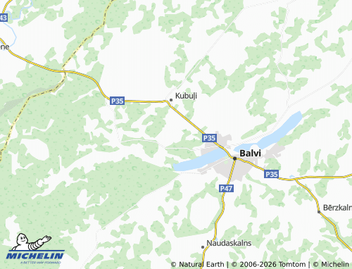 MICHELIN Kurna map - ViaMichelin