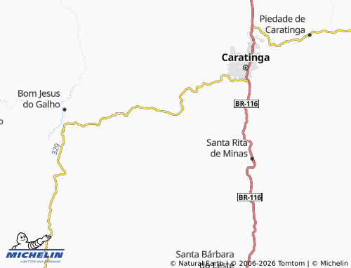 Mappa MICHELIN Sapucaia - ViaMichelin
