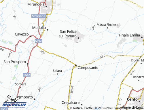 Mappa MICHELIN Gorzano - ViaMichelin