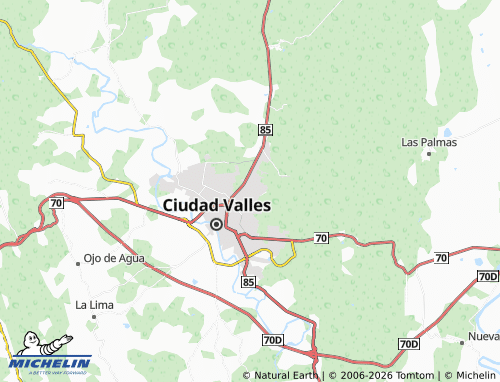 Carte MICHELIN El 21 - ViaMichelin