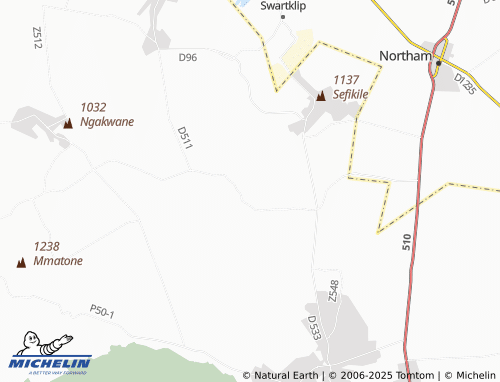 MICHELIN Lesobe map - ViaMichelin