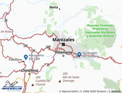 Mapa MICHELIN Marmato - ViaMichelin