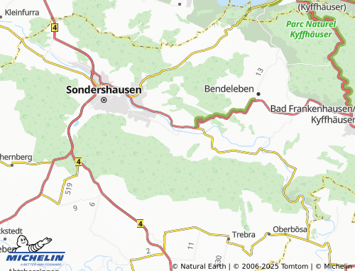 Mapa MICHELIN Berka - ViaMichelin