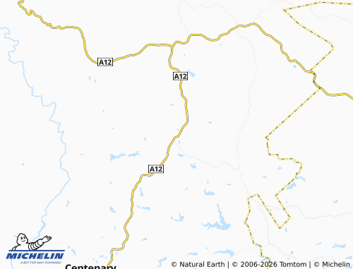MICHELIN Chiripiro map - ViaMichelin
