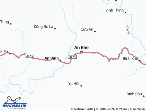 Mapa MICHELIN An Tân - ViaMichelin