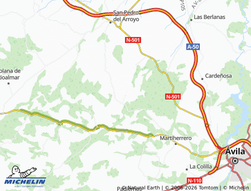 Carte MICHELIN Villaverde - ViaMichelin