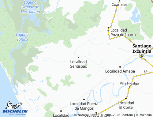 Mapa MICHELIN El Estero - ViaMichelin