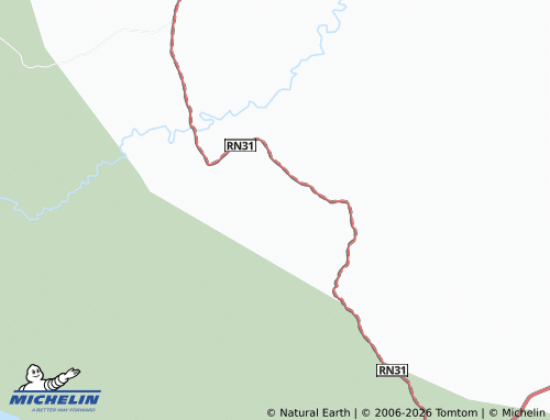 MICHELIN Monganga map - ViaMichelin