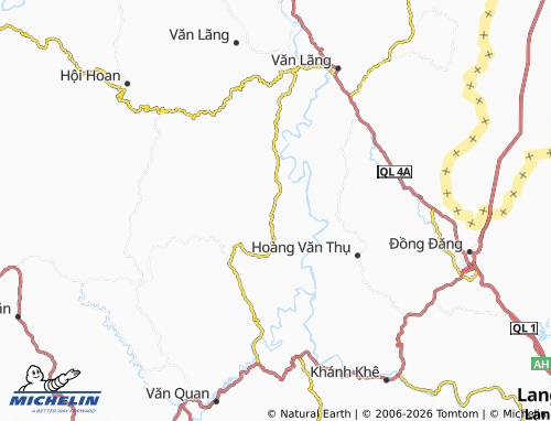 MICHELIN-Landkarte Trấn Ninh - ViaMichelin
