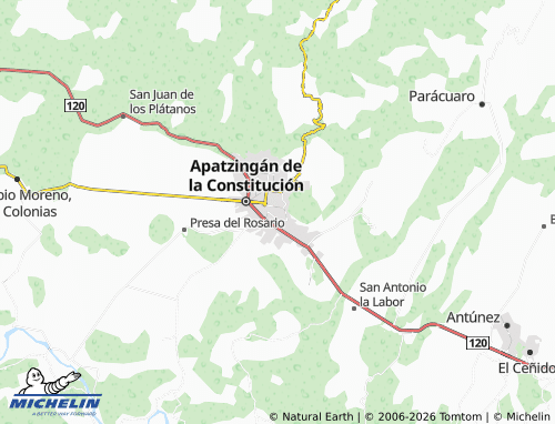 Mapa MICHELIN Palmira - ViaMichelin