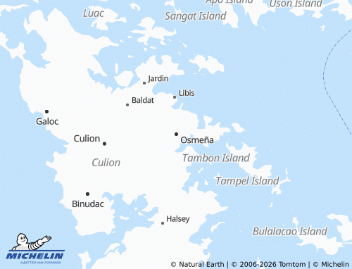 Mappa MICHELIN Osmeña - ViaMichelin