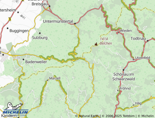 MICHELIN Hinterheubronn map - ViaMichelin