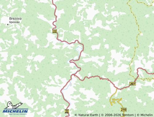 Carte MICHELIN Lozno - ViaMichelin