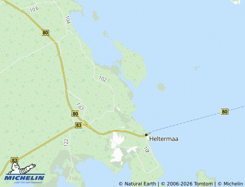 MICHELIN-Landkarte Vahtrepa - ViaMichelin