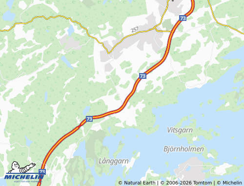 MICHELIN Utlida map - ViaMichelin