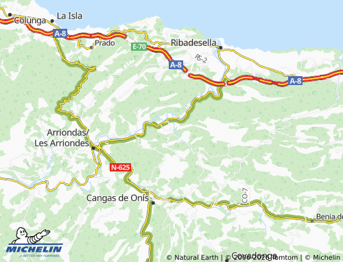 MICHELIN-Landkarte Peruyes - ViaMichelin