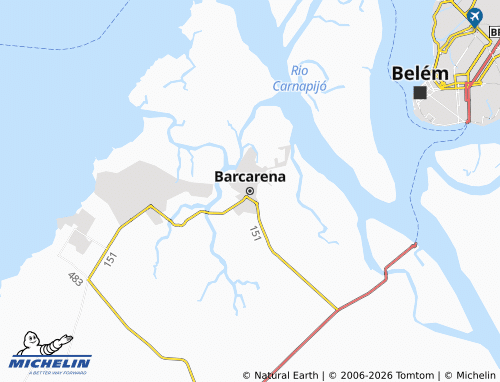 Mappa MICHELIN Barcarena - ViaMichelin