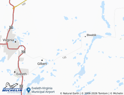 Carte MICHELIN McKinley - ViaMichelin