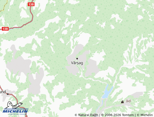 Mappa MICHELIN Vărșag - ViaMichelin