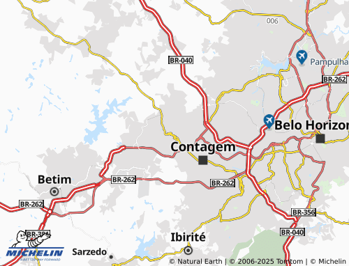 MICHELIN Arcádia map - ViaMichelin
