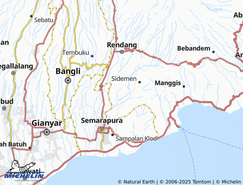 MICHELIN Wisma Kerta map - ViaMichelin