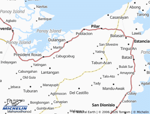 MICHELIN Goce map - ViaMichelin