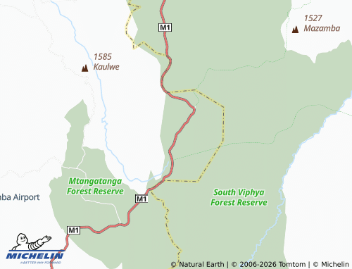 Mappa MICHELIN Chikangawa - ViaMichelin