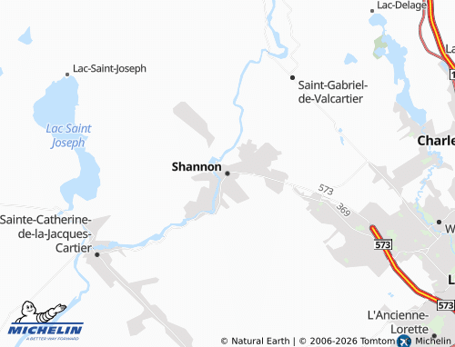 MICHELIN-Landkarte Shannon - ViaMichelin