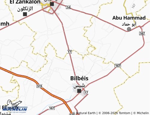 Mapa MICHELIN Nubah - ViaMichelin