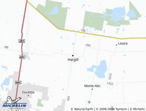 Mappa MICHELIN Hargill - ViaMichelin