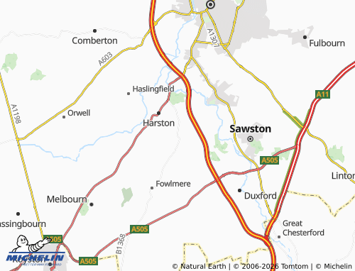 Carte MICHELIN Newton - ViaMichelin