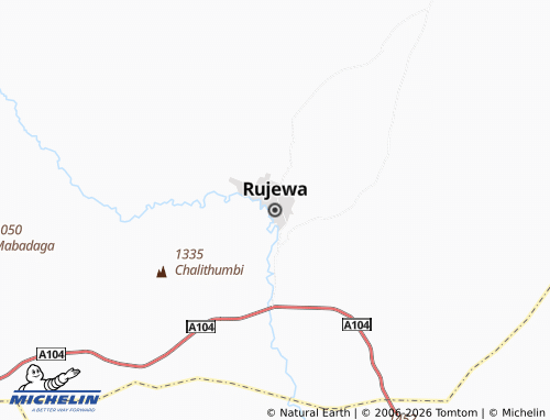 Mapa MICHELIN Rujewa - ViaMichelin