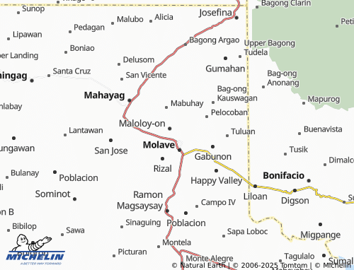 MICHELIN Madasigon map - ViaMichelin
