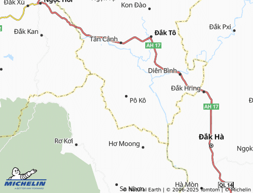 Kaart MICHELIN Pô Kô - ViaMichelin
