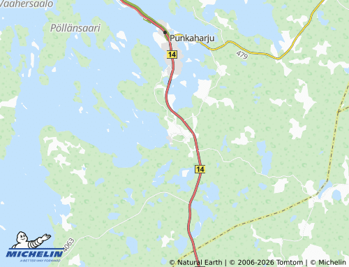 MICHELIN-Landkarte Putikko - ViaMichelin