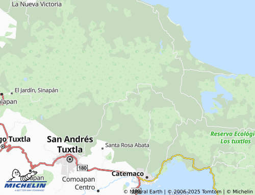 Mapa MICHELIN Ejido Adolfo Ruiz Cortines - ViaMichelin