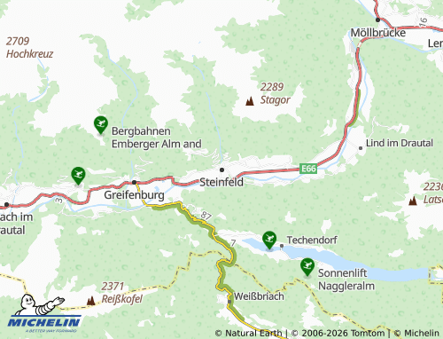 Mappa MICHELIN Steinfeld - ViaMichelin