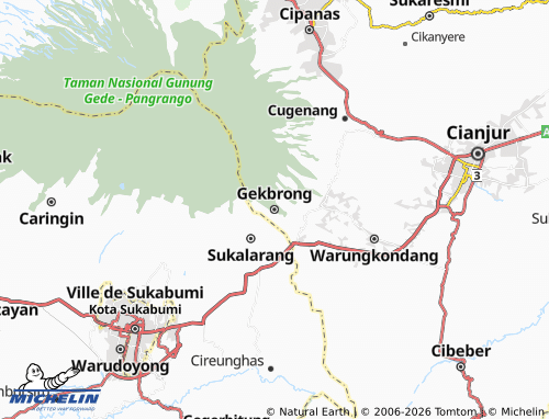 MICHELIN Gekbrong map - ViaMichelin