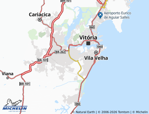 MICHELIN Alecrim map - ViaMichelin