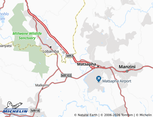 Carte MICHELIN Lozitha - ViaMichelin