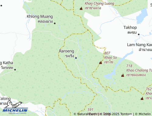 MICHELIN Raroeng map - ViaMichelin