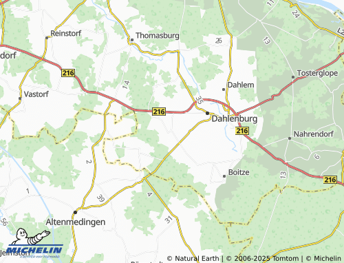 MICHELIN Dumstorf map - ViaMichelin